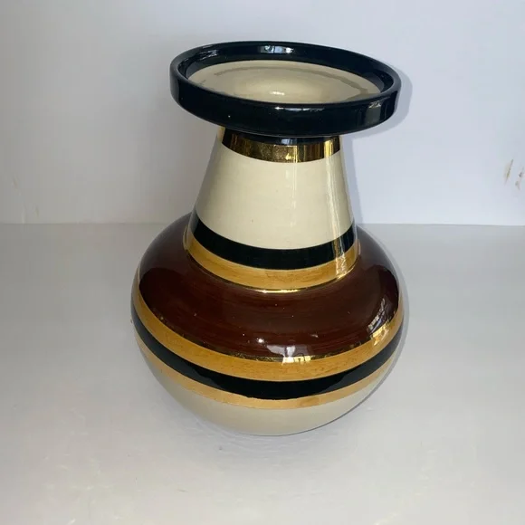 Vintage Gorgeous Bitossi Italy Ceramic Vase Aldo Londi For Rosenthal Netter
